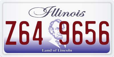 IL license plate Z649656