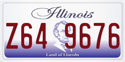 IL license plate Z649676