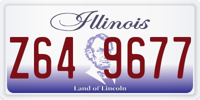 IL license plate Z649677