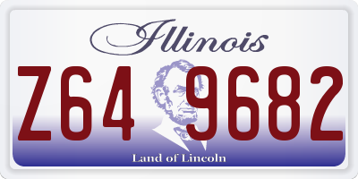 IL license plate Z649682