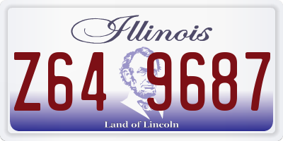 IL license plate Z649687