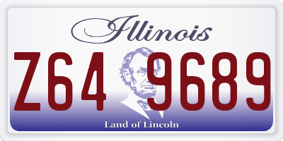 IL license plate Z649689