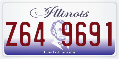 IL license plate Z649691