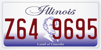IL license plate Z649695