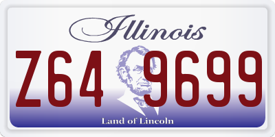 IL license plate Z649699