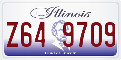 IL license plate Z649709