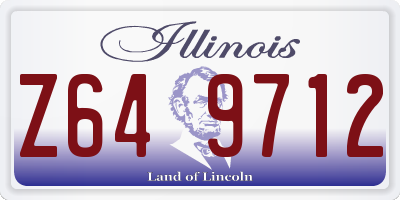 IL license plate Z649712