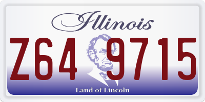 IL license plate Z649715