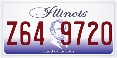 IL license plate Z649720