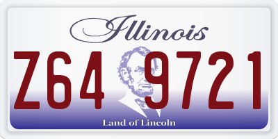 IL license plate Z649721