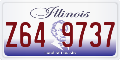 IL license plate Z649737