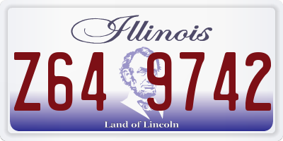 IL license plate Z649742