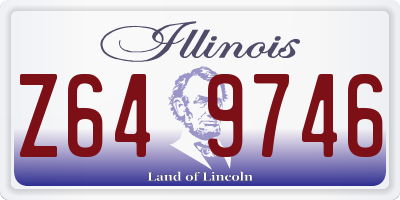 IL license plate Z649746