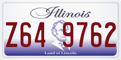 IL license plate Z649762