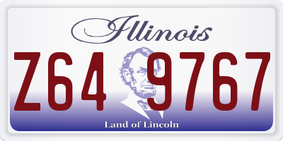 IL license plate Z649767