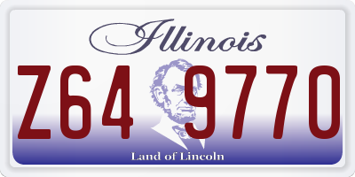 IL license plate Z649770