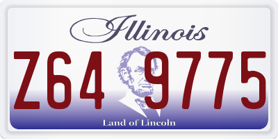 IL license plate Z649775
