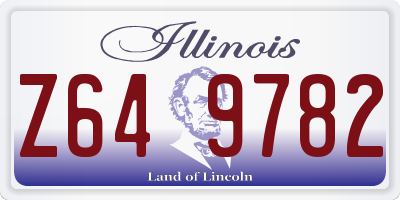 IL license plate Z649782