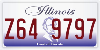 IL license plate Z649797