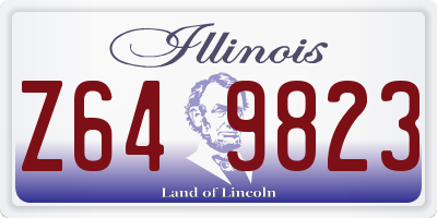 IL license plate Z649823