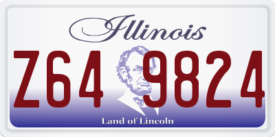 IL license plate Z649824