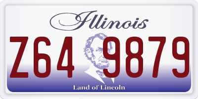 IL license plate Z649879