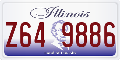 IL license plate Z649886