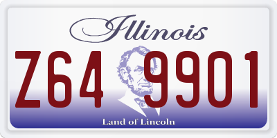 IL license plate Z649901