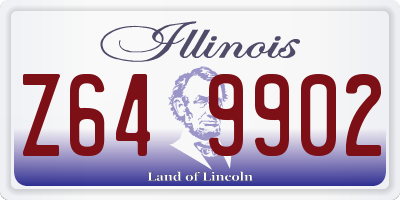IL license plate Z649902
