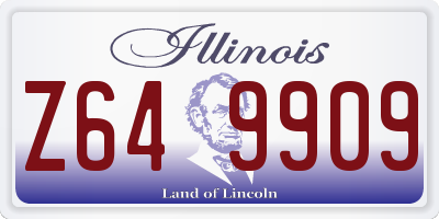 IL license plate Z649909