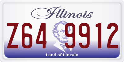 IL license plate Z649912