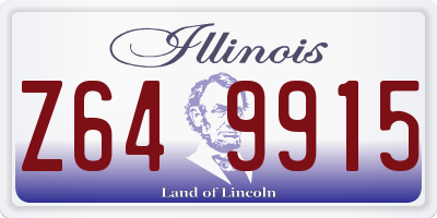 IL license plate Z649915