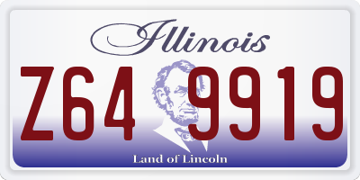 IL license plate Z649919