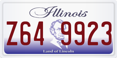 IL license plate Z649923