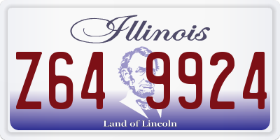 IL license plate Z649924