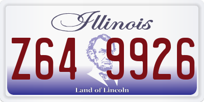 IL license plate Z649926