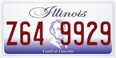 IL license plate Z649929