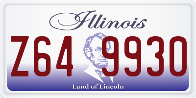 IL license plate Z649930