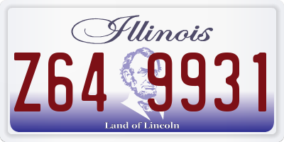 IL license plate Z649931