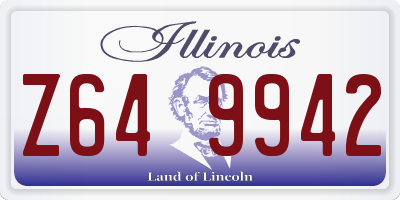 IL license plate Z649942