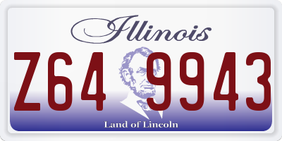 IL license plate Z649943