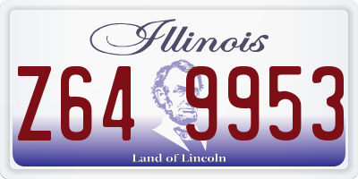 IL license plate Z649953