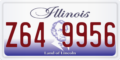 IL license plate Z649956