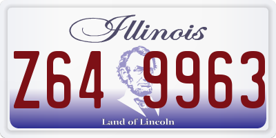 IL license plate Z649963