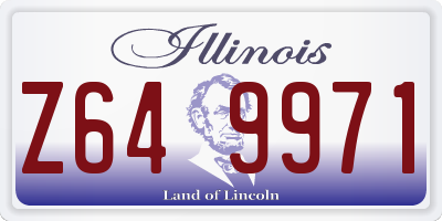 IL license plate Z649971