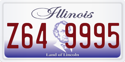 IL license plate Z649995
