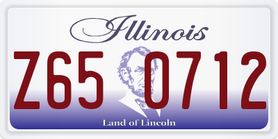 IL license plate Z650712