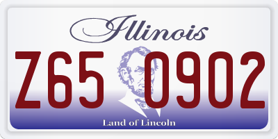 IL license plate Z650902