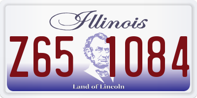IL license plate Z651084