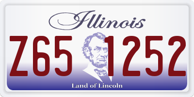 IL license plate Z651252